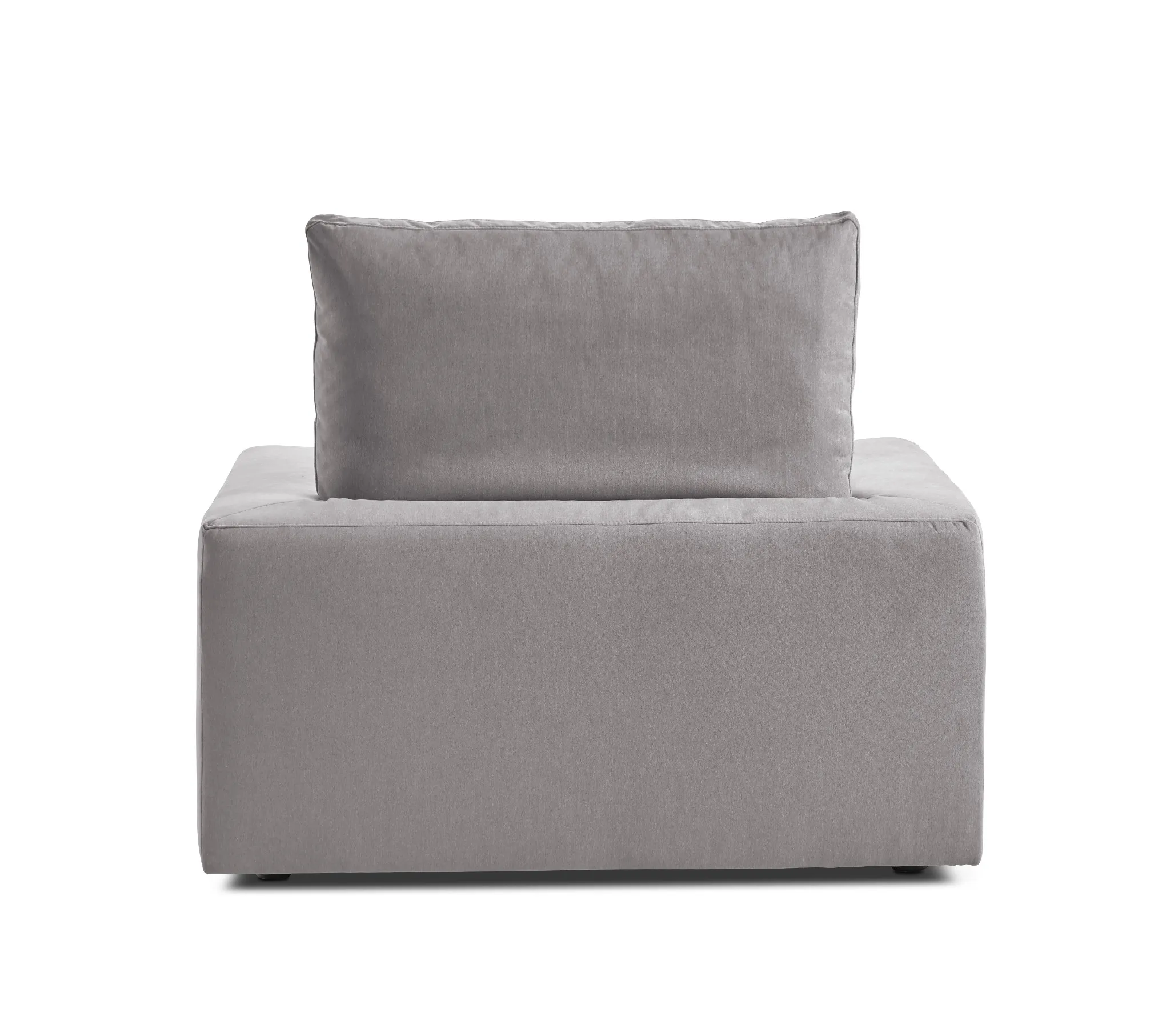 Nixon Light Gray Fabric Chair