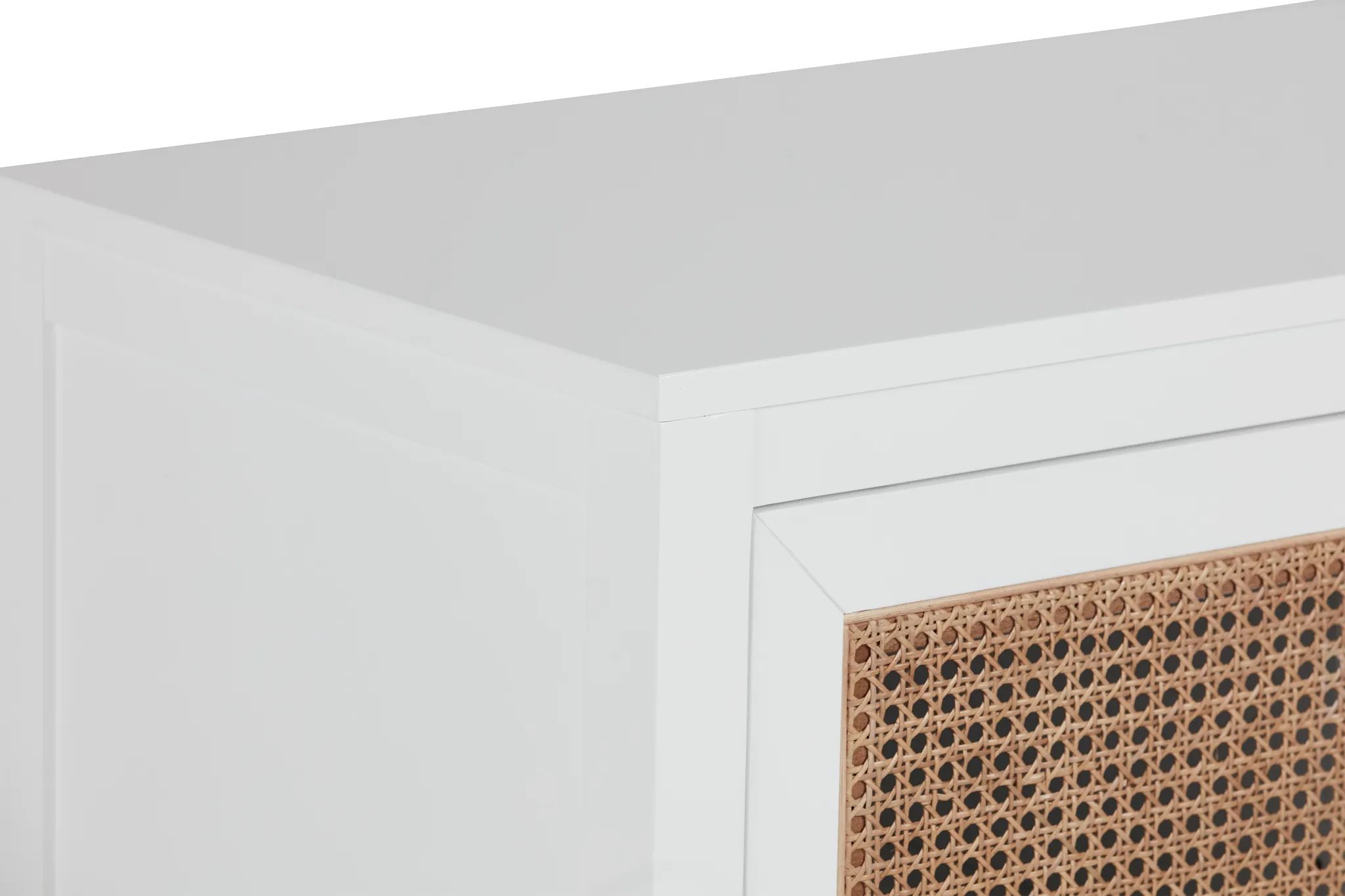 Nantucket Two-tone Woven Tv Stand