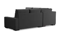 Edgewater Delray Dark Gray Small Two-arm Sectional