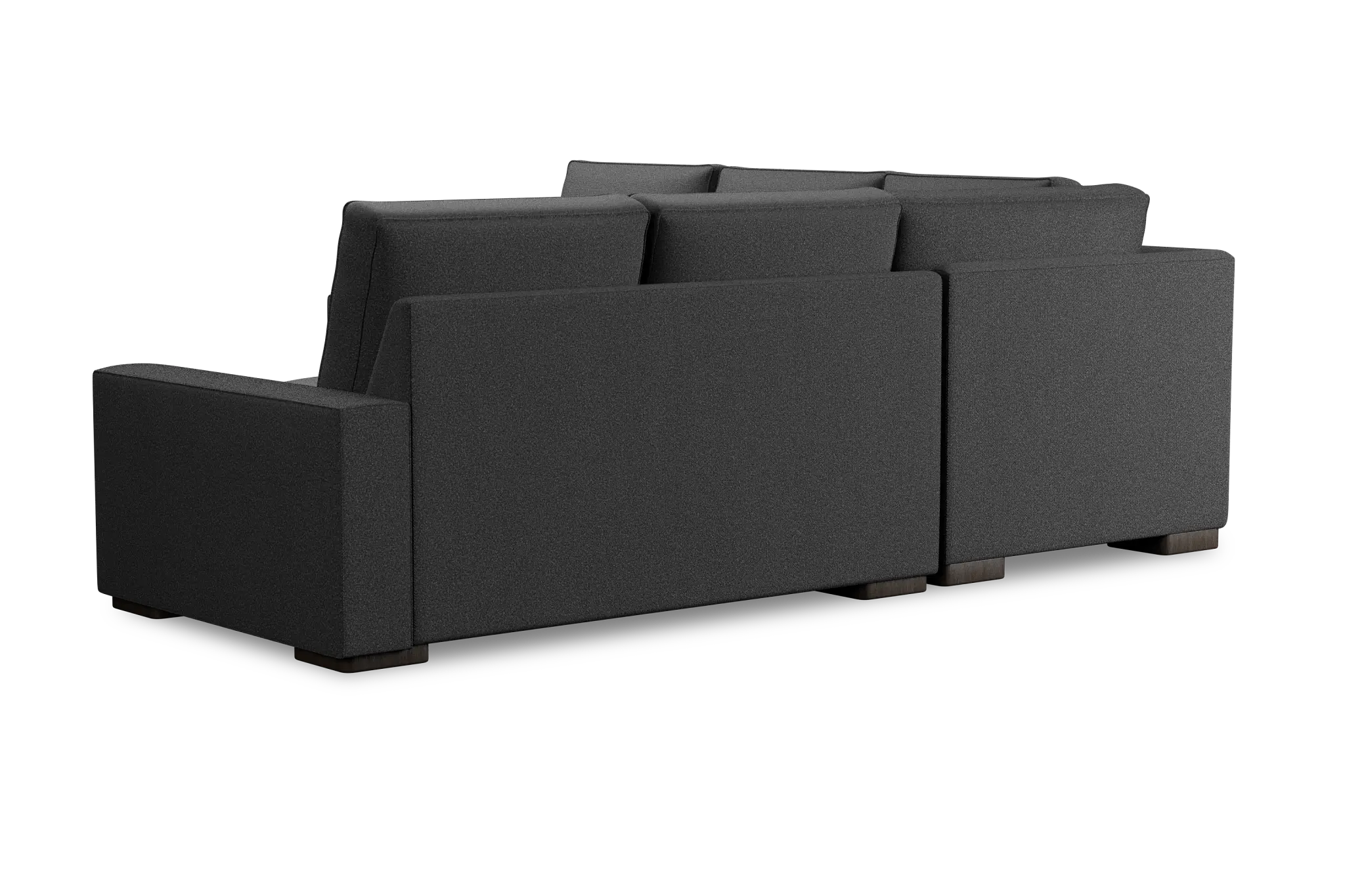 Edgewater Delray Dark Gray Small Two-arm Sectional Edgewater Delray Dark Gray Small Two-arm Sectional