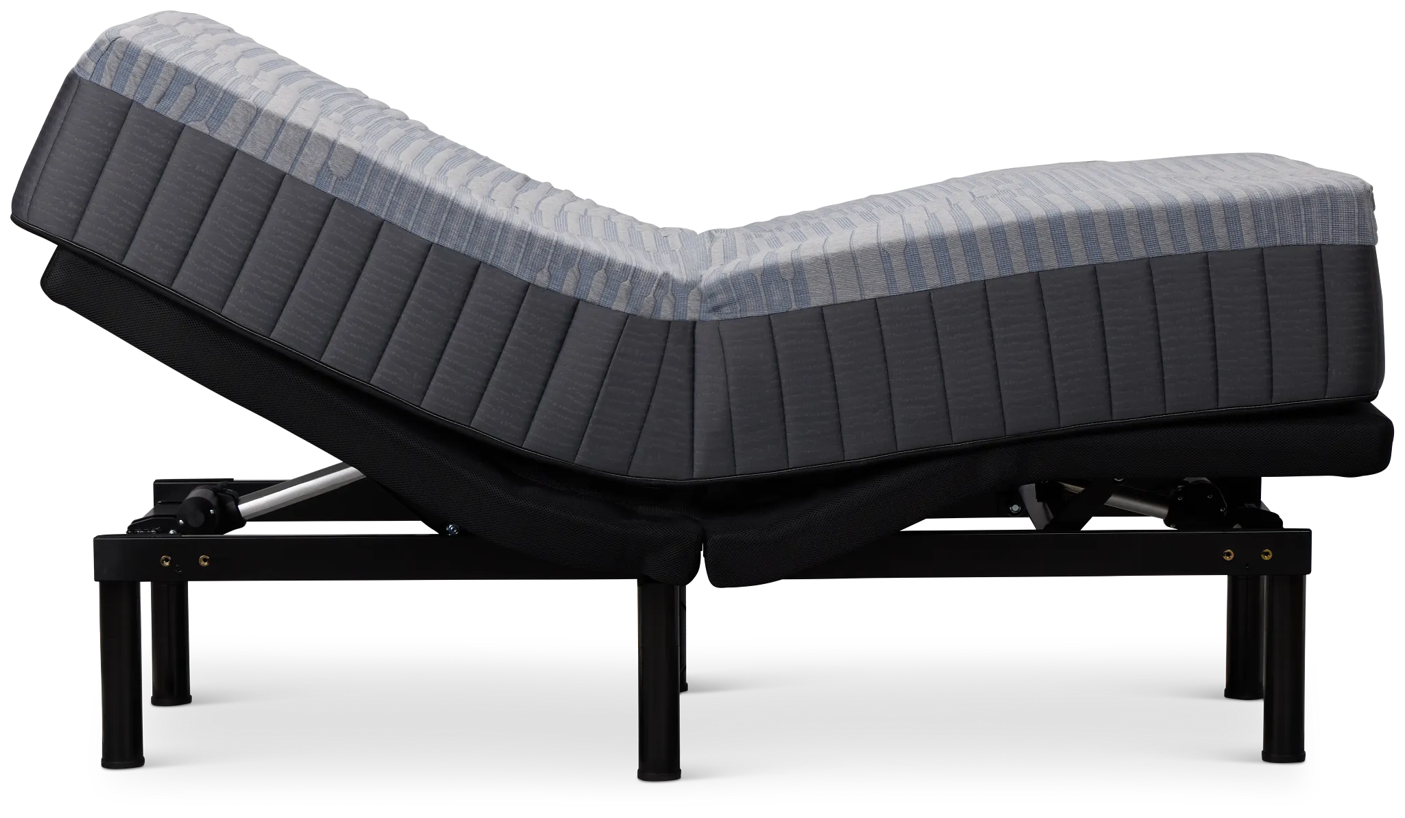 Kevin Charles By Sealy Hybrid Medium Deluxe Adjustable Mattress Set