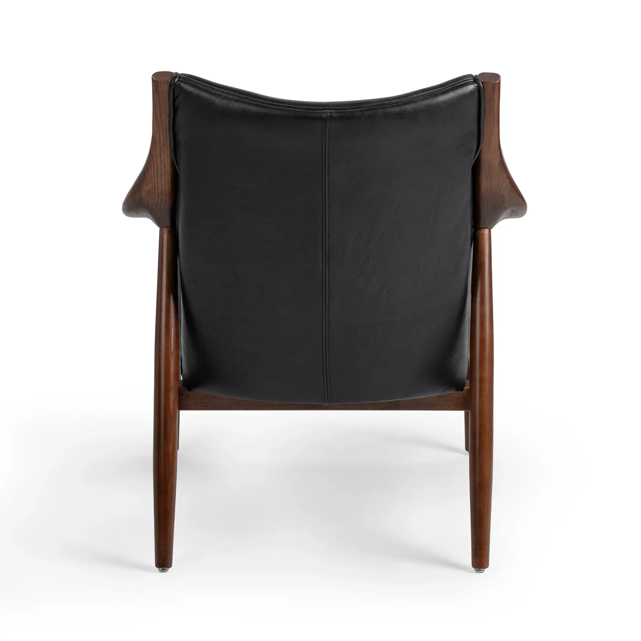 Cade Black Leather Accent Chair Cade Black Leather Accent Chair