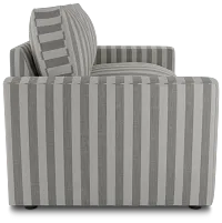 Siesta Sea Lane Dark Gray Fabric Loveseat