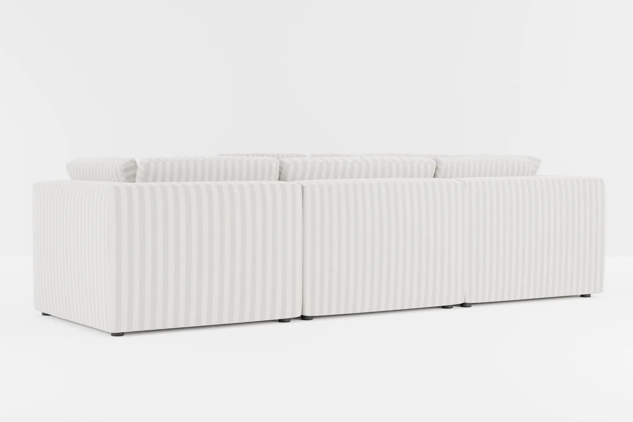 Destin Sea Lane Light Gray Fabric 5-piece Modular Sectional Destin Sea Lane Light Gray Fabric 5-piece Modular Sectional