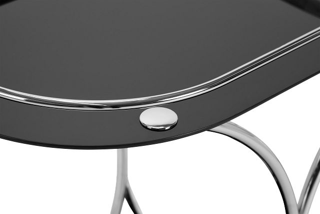 Arguila Black Bar Cart