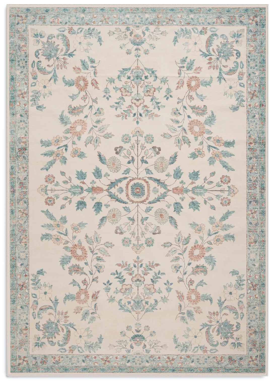 Lilly Light Blue 8x10 Area Rug