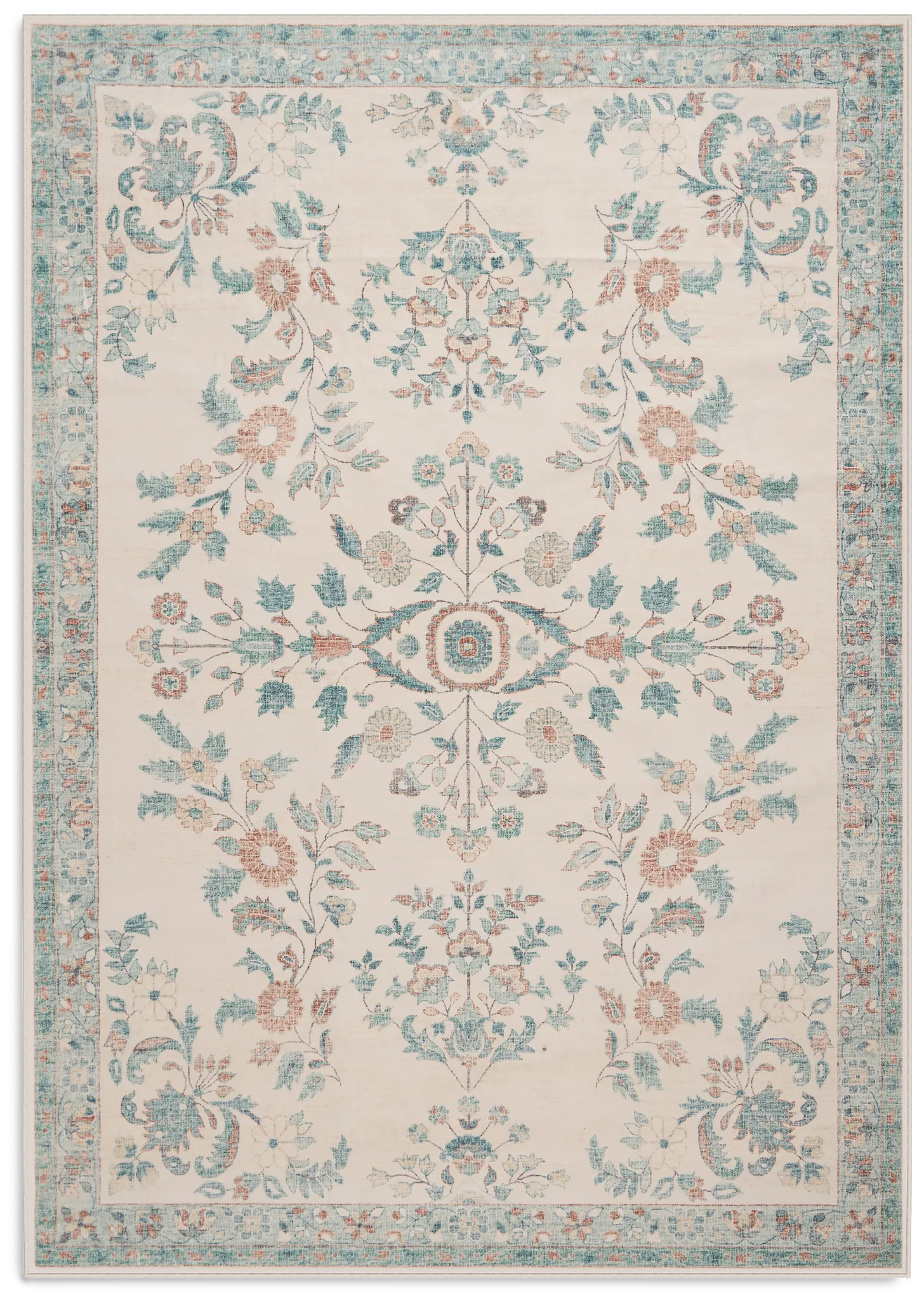 Lilly Light Blue 8x10 Area Rug