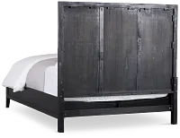 Alden Black Wood Platform Bed