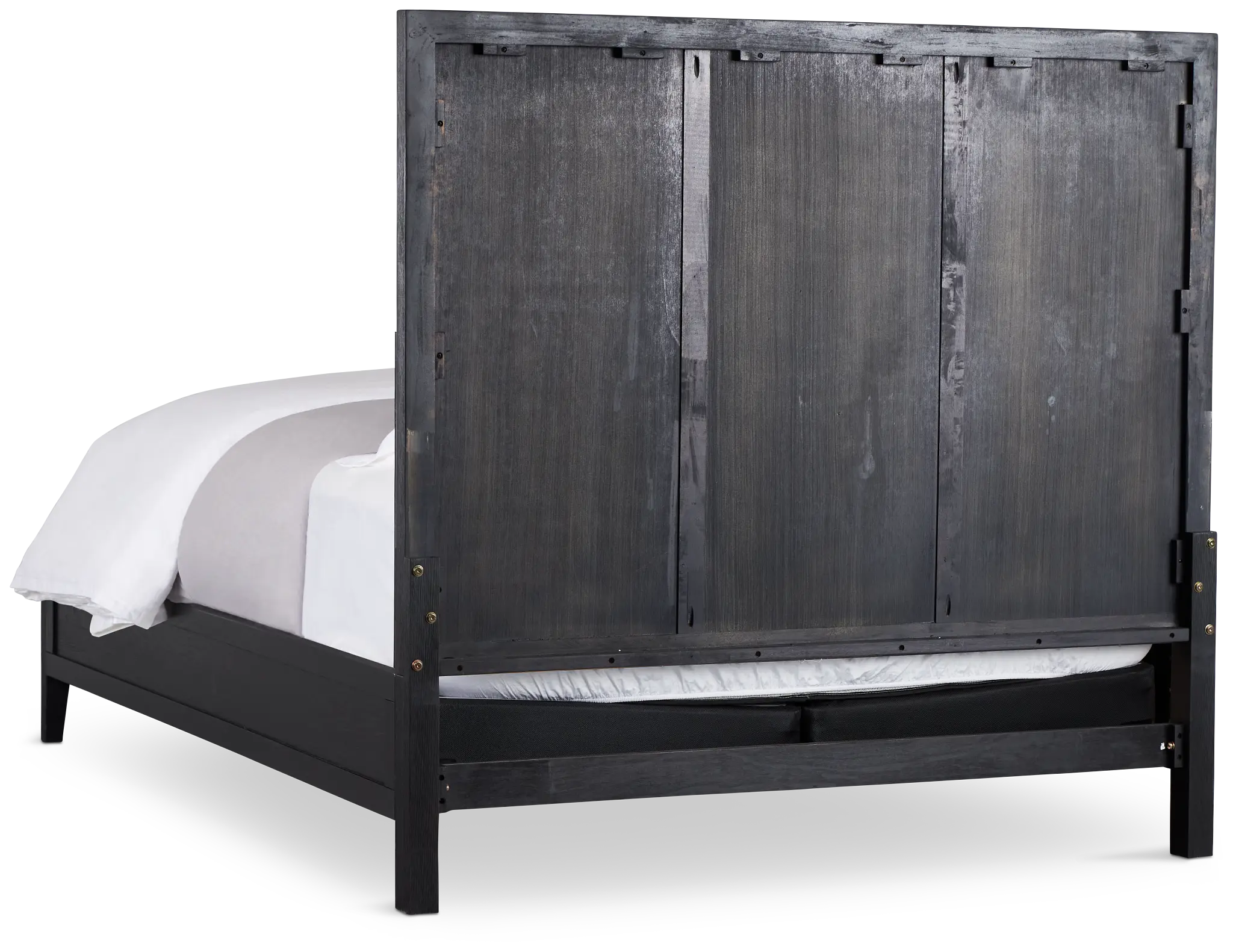 Alden Black Wood Platform Bed Alden Black Wood Platform Bed