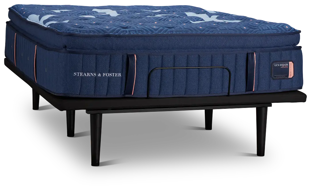 Stearns & Foster Lux Estate Soft Ease Adjustable Mattress Set Stearns & Foster Lux Estate Soft Ease Adjustable Mattress Set