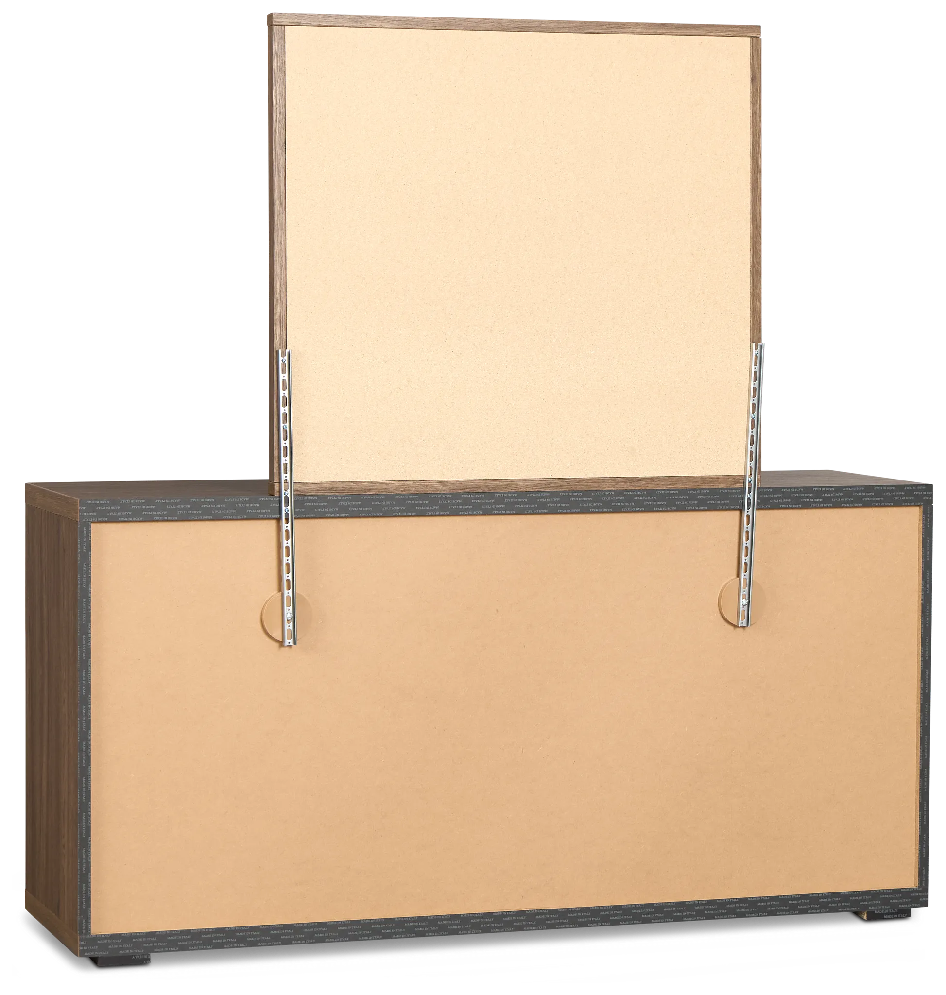 Capraia Dark Tone Dresser & Mirror