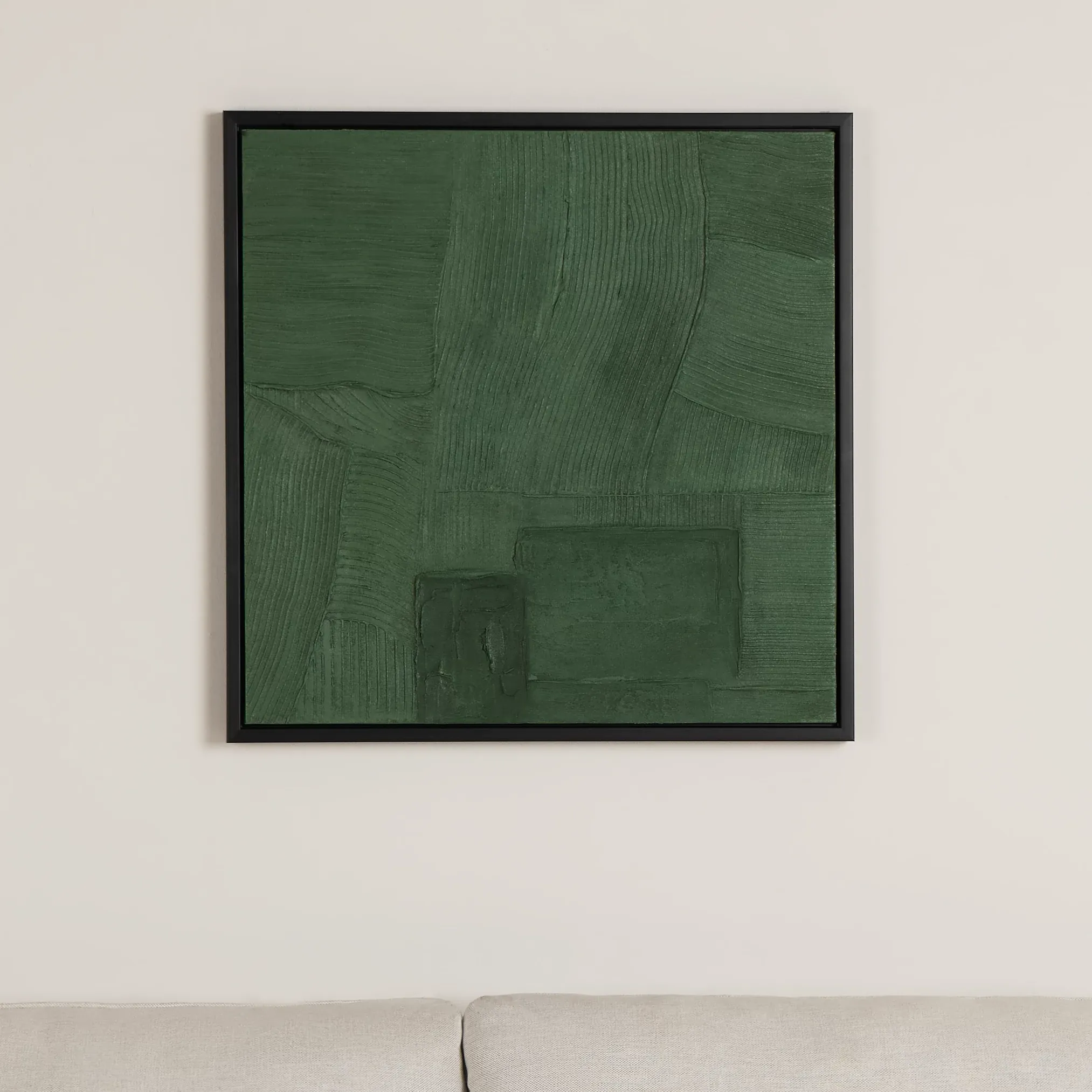Jaise Green Framed Wall Art