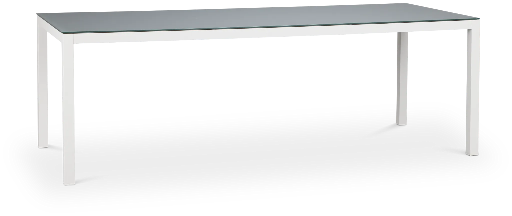 Lisbon Gray 86" Rectangular Table