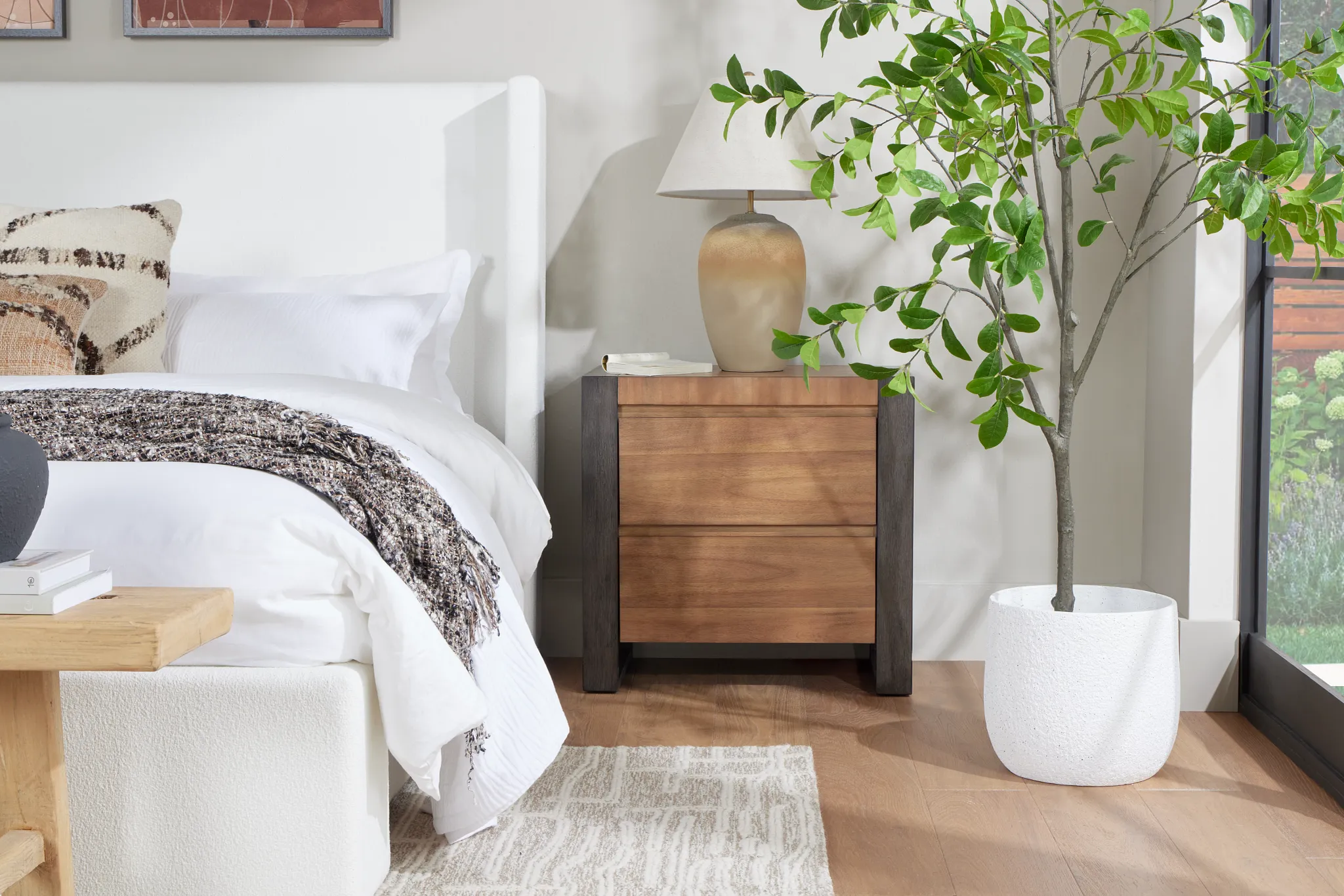 Jackson Two-tone Nightstand