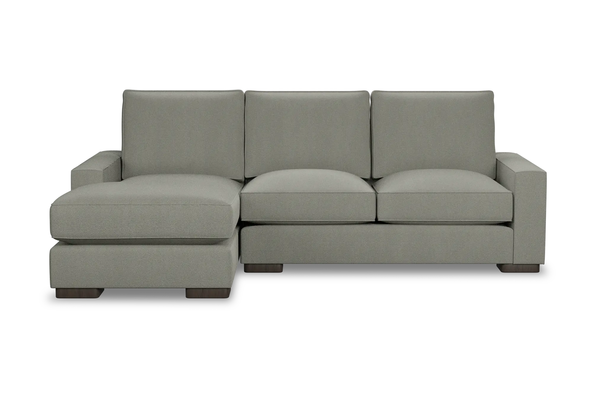 Edgewater Delray Pewter Left Chaise Sectional Edgewater Delray Pewter Left Chaise Sectional