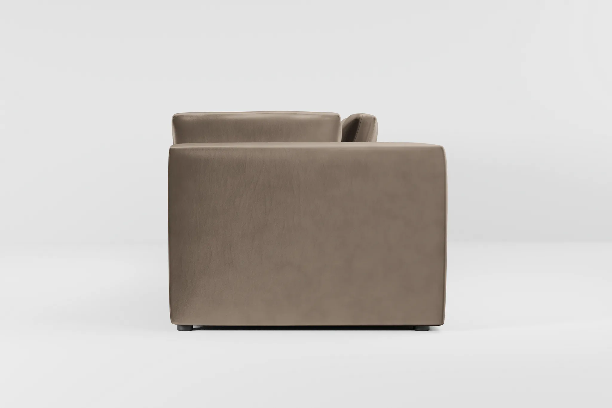 Destin Joya Beige Velvet 3-piece Modular Sofa