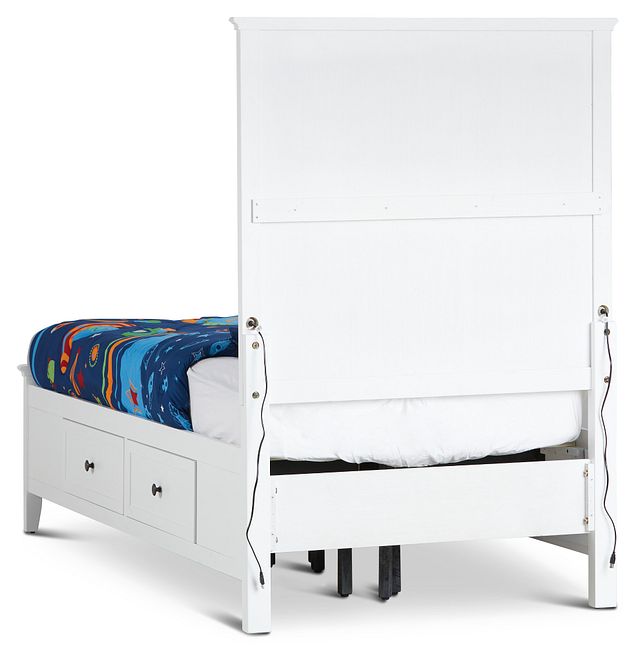 Cooper White Panel Storage Bed