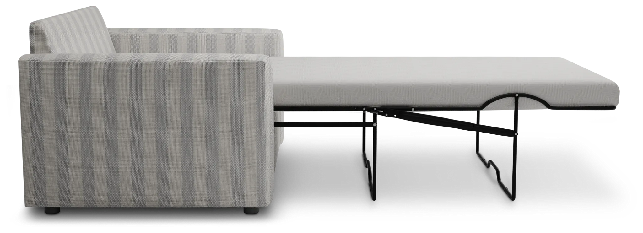 Siesta Sea Lane Light Gray Fabric Cooling Memory Foam Sleeper