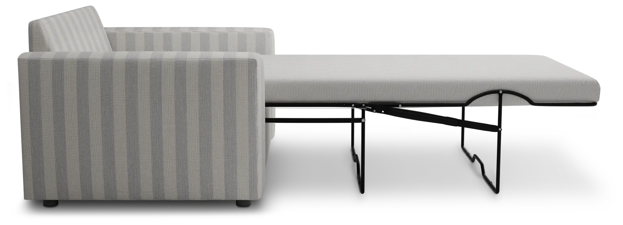 Siesta Sea Lane Light Gray Fabric Cooling Memory Foam Sleeper Siesta Sea Lane Light Gray Fabric Cooling Memory Foam Sleeper