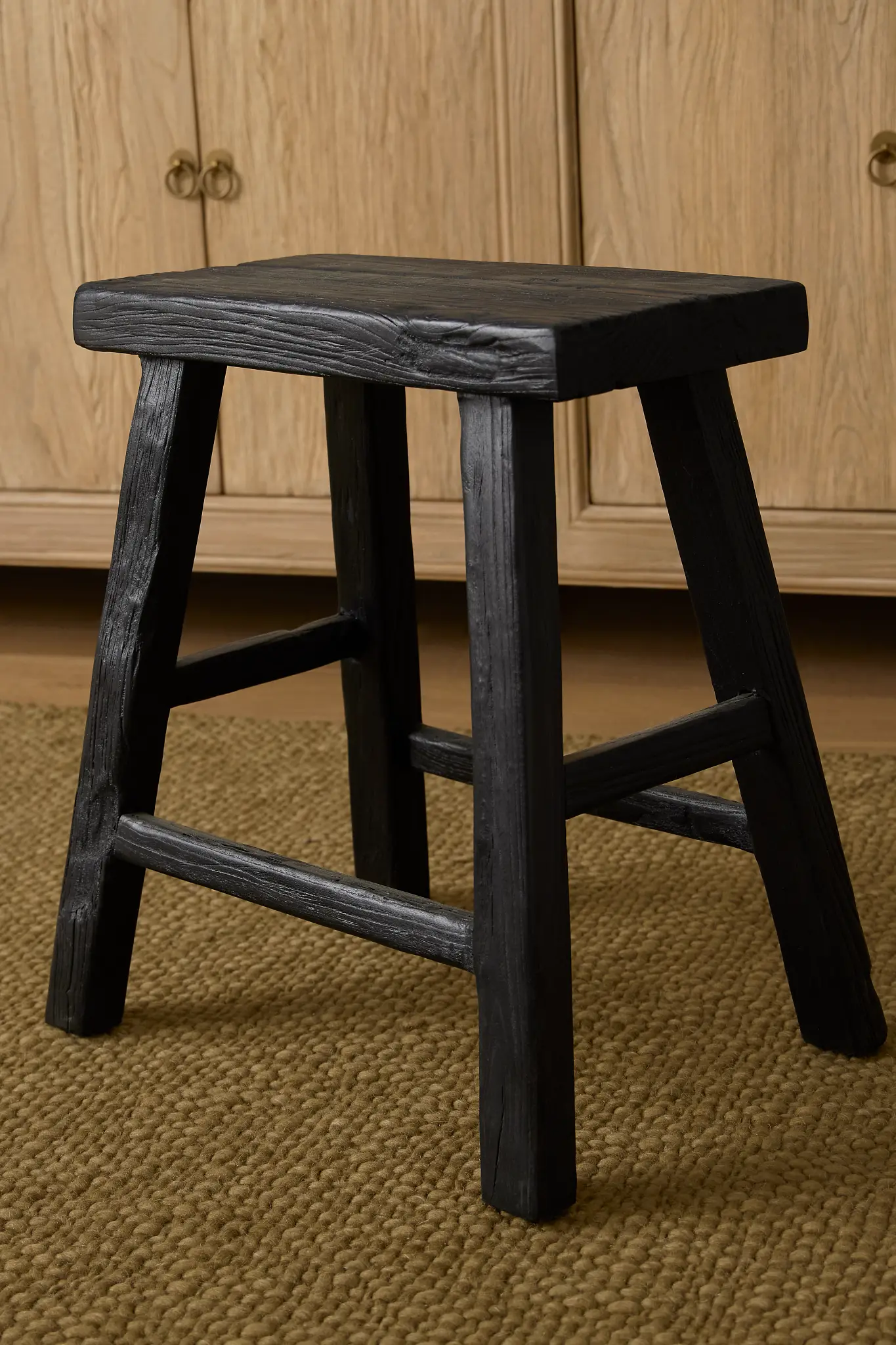 Demir Black Accent Stool Demir Black Accent Stool