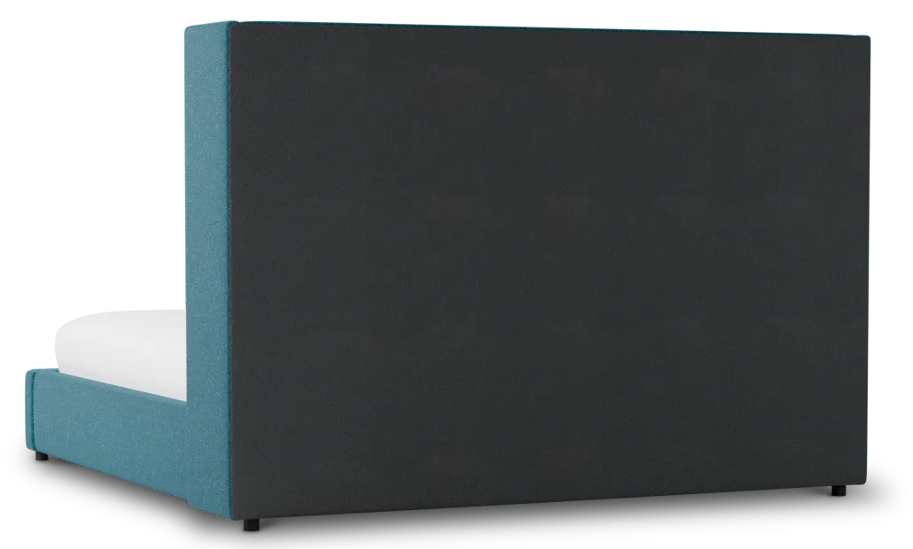 Captiva Elite Teal 60" Upholstered Shelter Bed