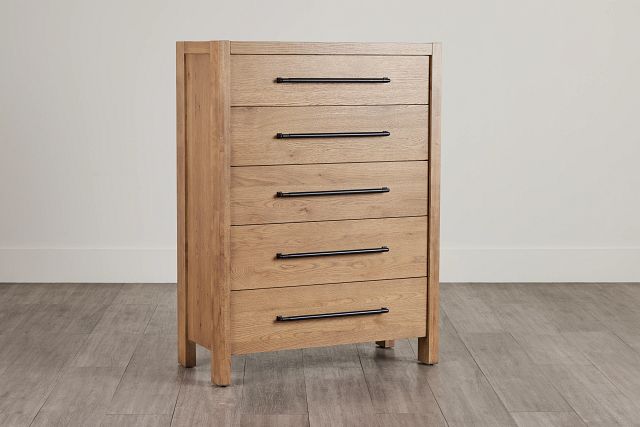 Tahoe Light Tone Drawer Chest, Bedroom - Chests