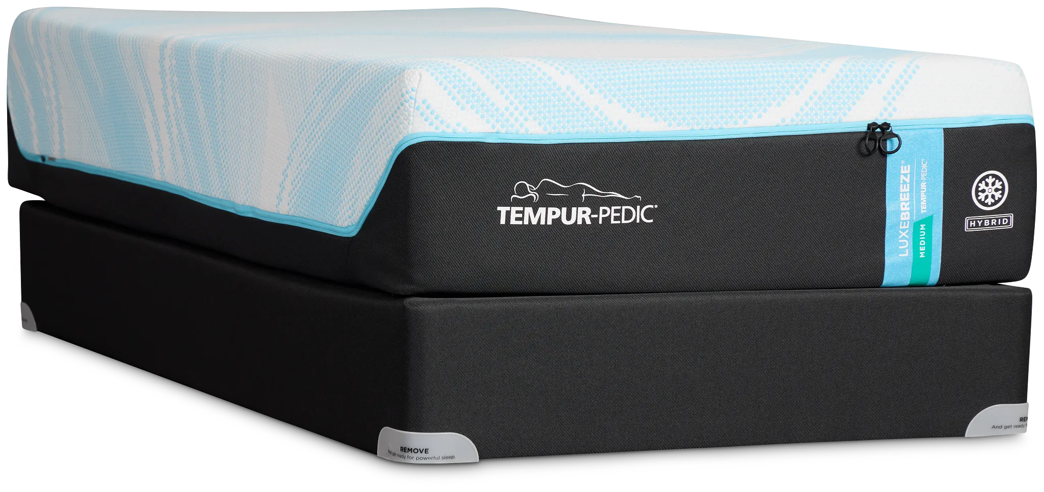 Tempur-pedic Tempur-luxebreeze Medium Mattress Set