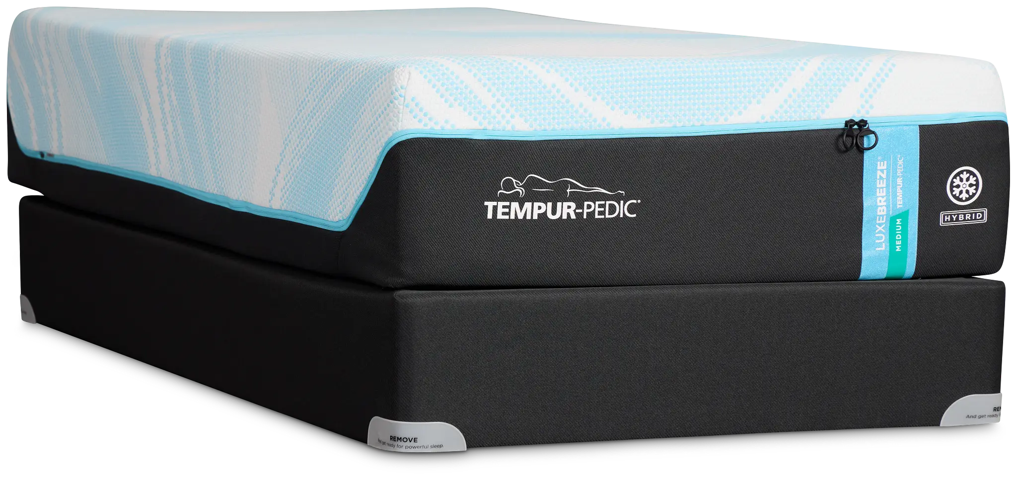 Tempur-pedic Tempur-luxebreeze Medium Mattress Set Tempur-pedic Tempur-luxebreeze Medium Mattress Set