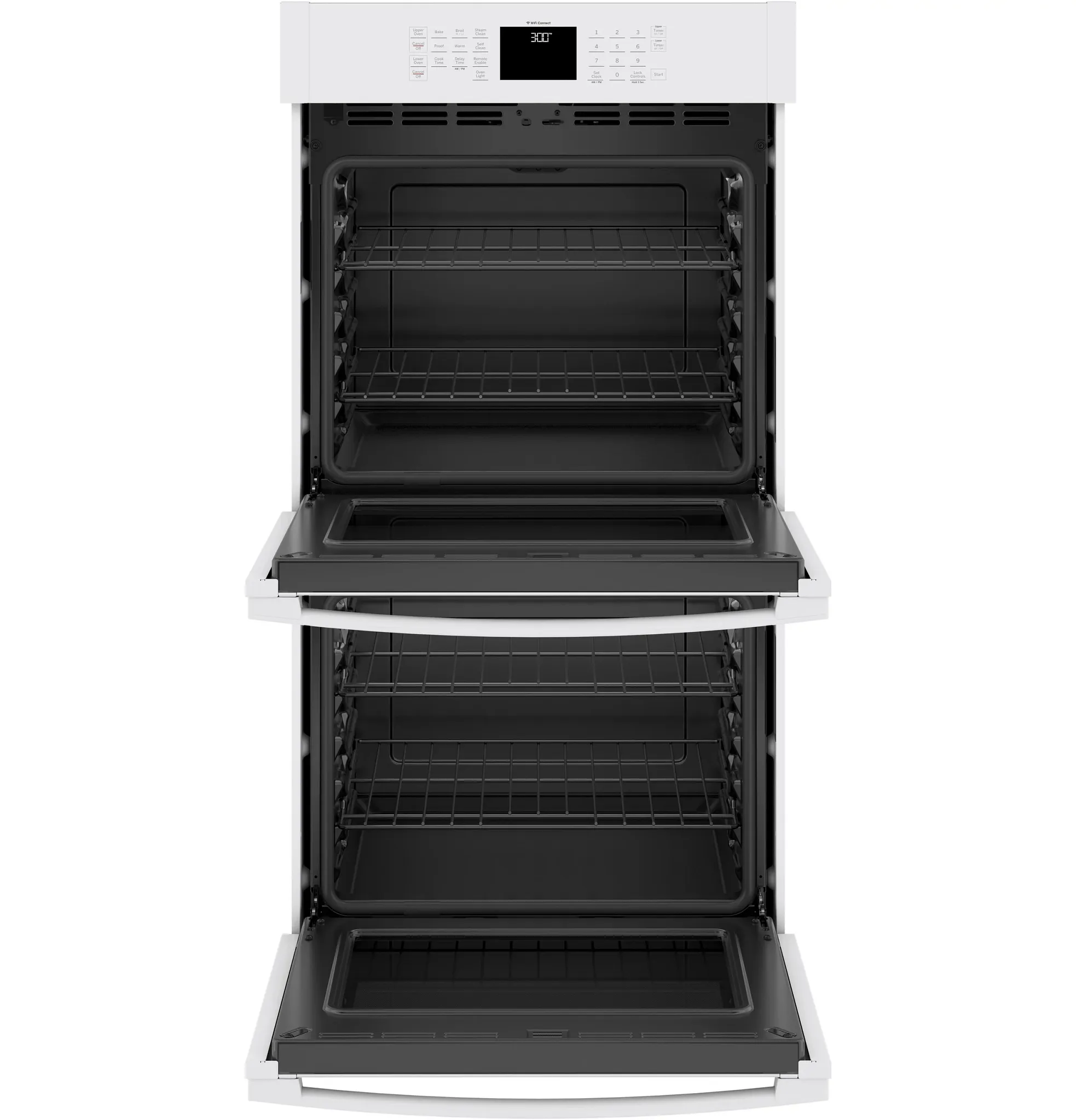 Ge 3000 Series White 27" Double Electric Oven