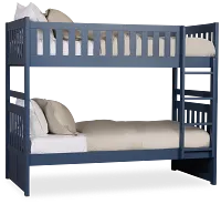 Charleston Dark Blue Bunk Bed