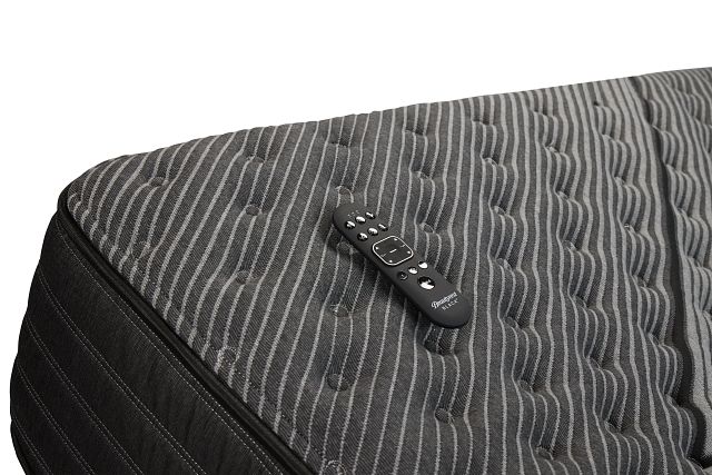 Beautyrest Black L-class Firm Black Luxury Adjustable Mattress Set