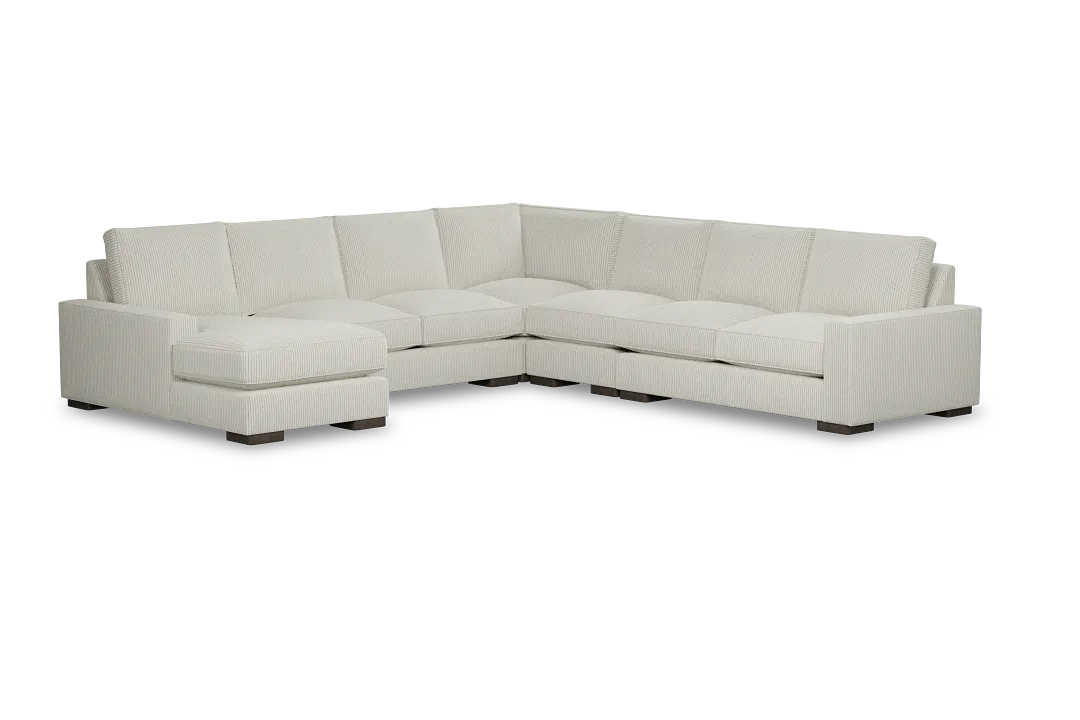 Edgewater Lucy Light Beige Large Left Chaise Sectional