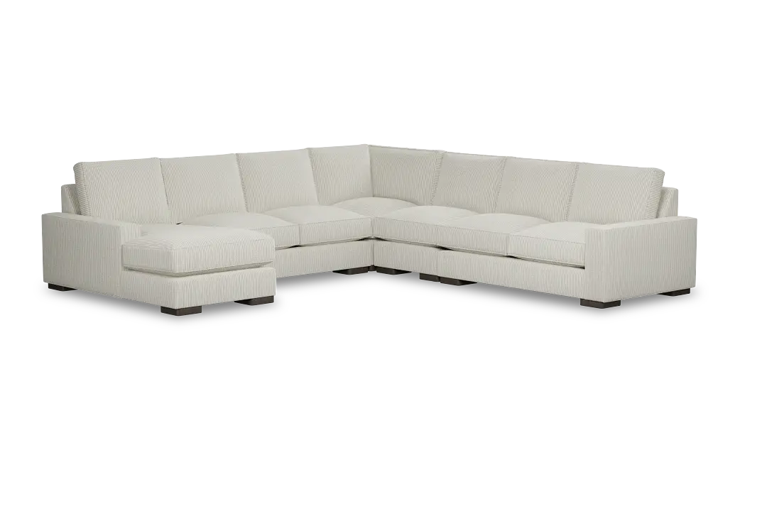 Edgewater Lucy Light Beige Large Left Chaise Sectional Edgewater Lucy Light Beige Large Left Chaise Sectional