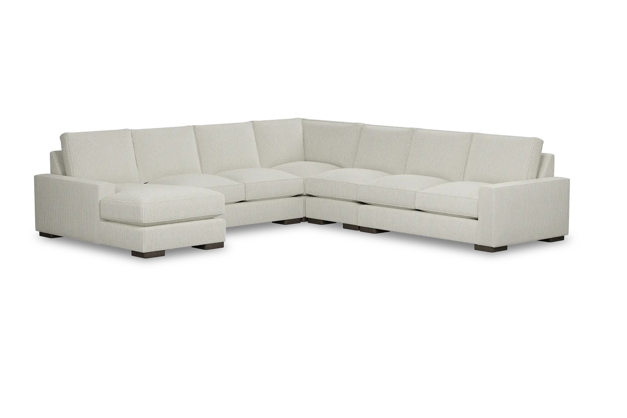 Edgewater Lucy Light Beige Large Left Chaise Sectional Edgewater Lucy Light Beige Large Left Chaise Sectional