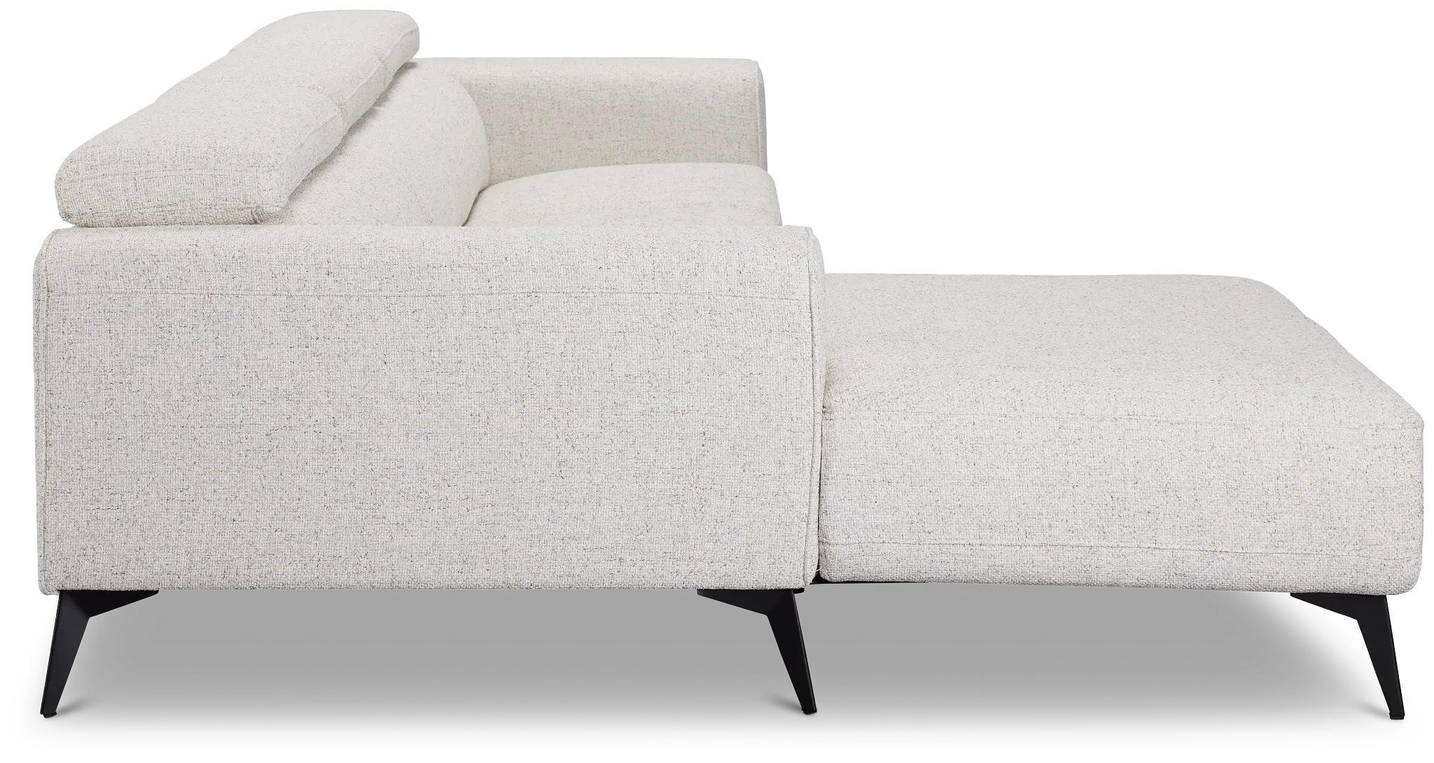 Alina Beige Fabric Left Chaise Sectional Alina Beige Fabric Left Chaise Sectional