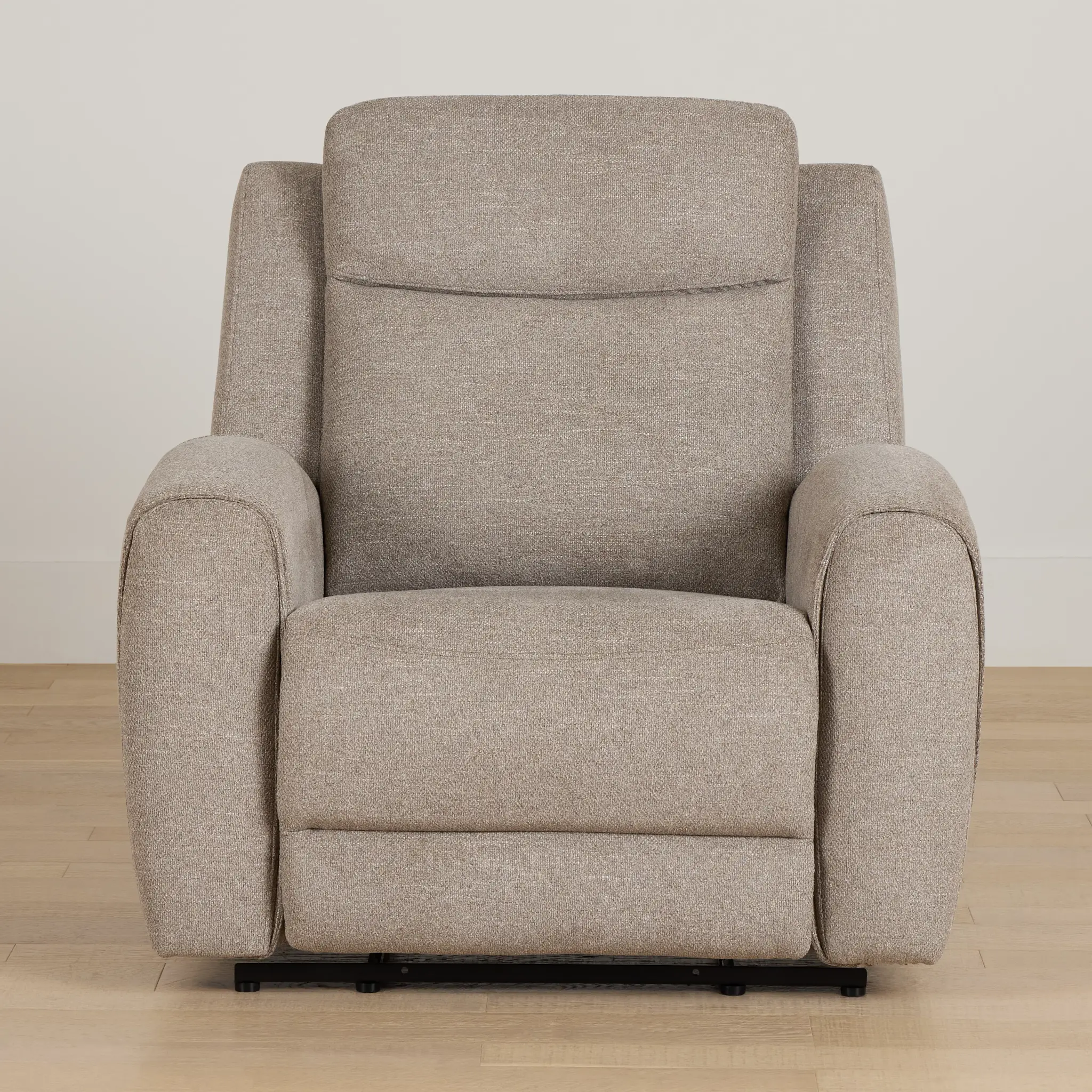 Walker Beige Fabric Recliner Walker Beige Fabric Recliner