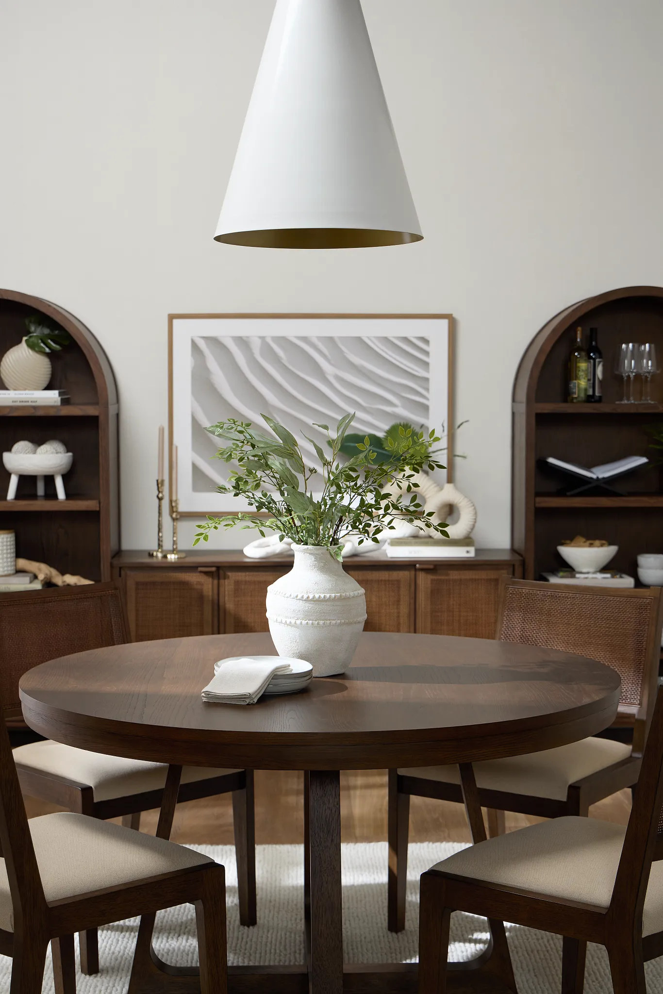 Pacific Mid Tone Round Table