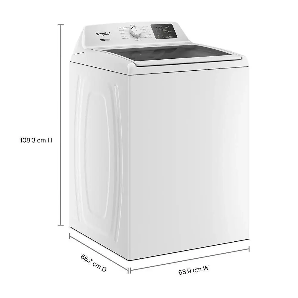 Whirlpool 4307 Series White Top Load Washer Whirlpool 4307 Series White Top Load Washer