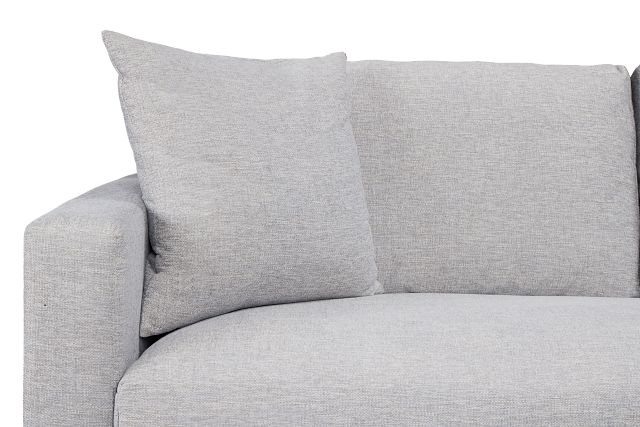 Emma Gray Fabric Small Two-arm Sectional
