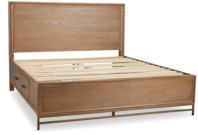 Provo Mid Tone Panel Storage Bed