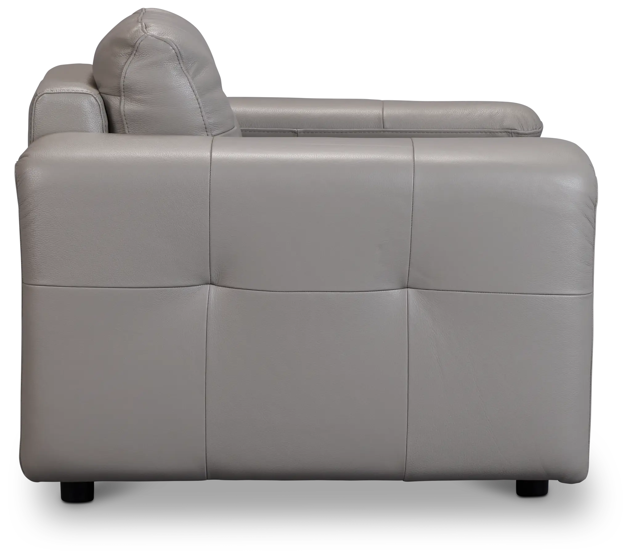 Rowan Gray Leather Chair Rowan Gray Leather Chair