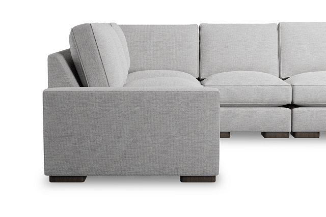 Edgewater Maguire Gray Medium Two-arm Sectional