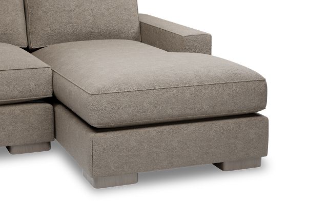 Edgewater Elite Brown Large Right Chaise Sectional