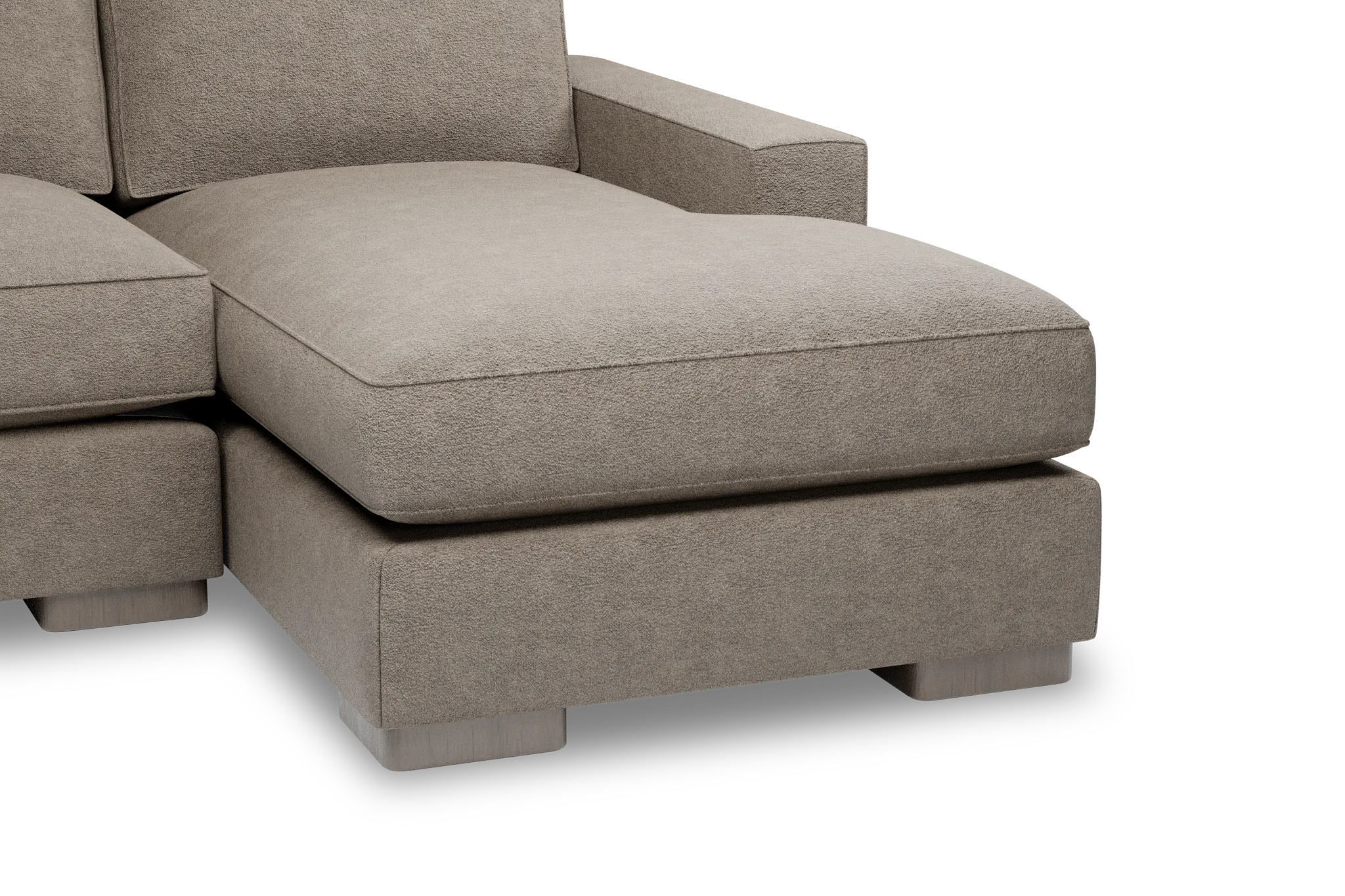 Edgewater Elite Brown Large Right Chaise Sectional