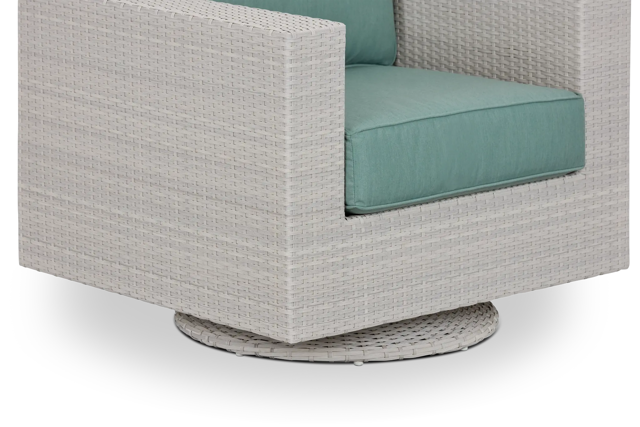 Biscayne Teal Swivel Chair Biscayne Teal Swivel Chair