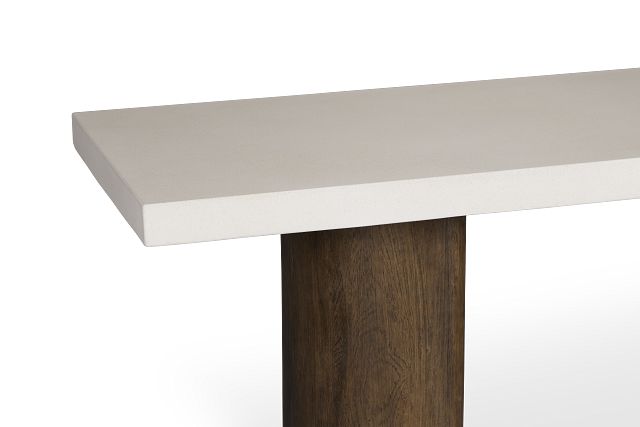 Jensen White Rectangular Table