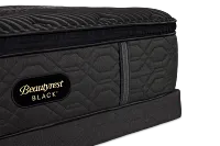 Beautyrest Black Series Two Plush Pillow Top Low-profile Mattress Set