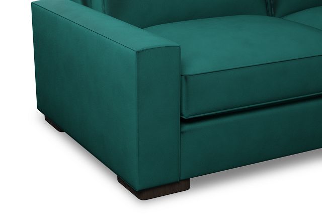 Edgewater Joya Green 84" Sofa W/ 2 Cushions