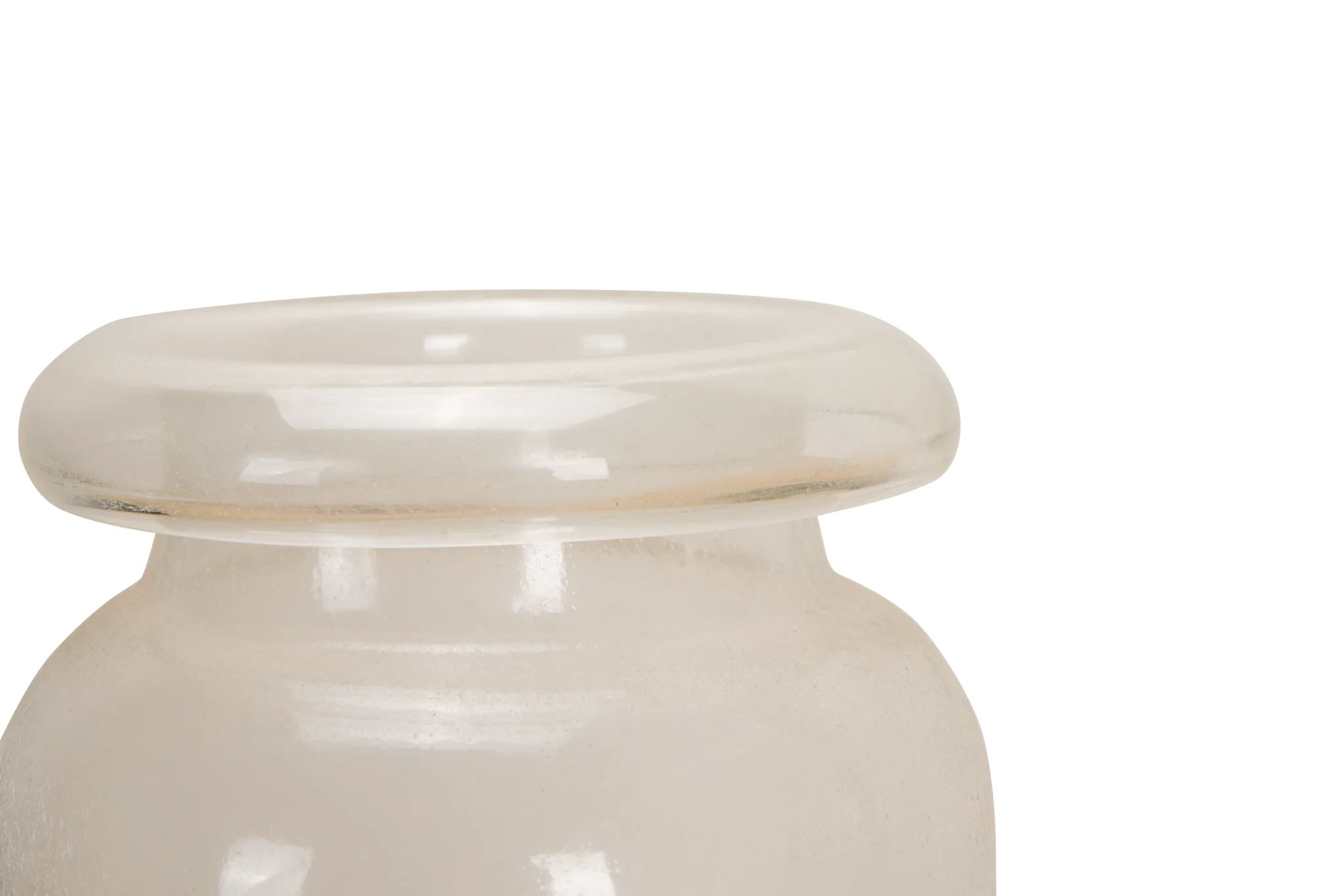 Hoffman Clear Large Vase