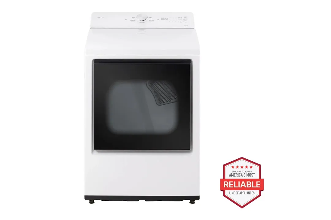 Lg 8201 Series White Front Load Gas Dryer